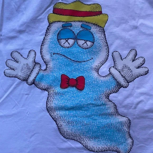 KAWS x Monsters Boo-Berry t-shirt collab with General Mills - Picture 4 of 6